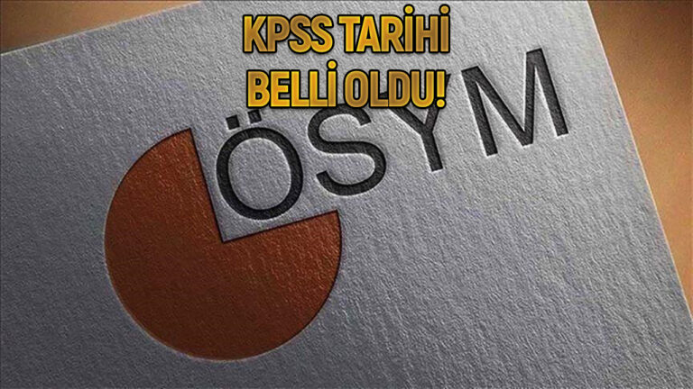 ÖSYM’den beklenen haber! KPSS tarihi belli oldu