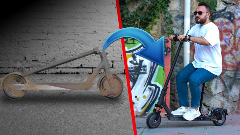 Eskimiş Scooter’a modifiye yaptık! – Efsane oldu!