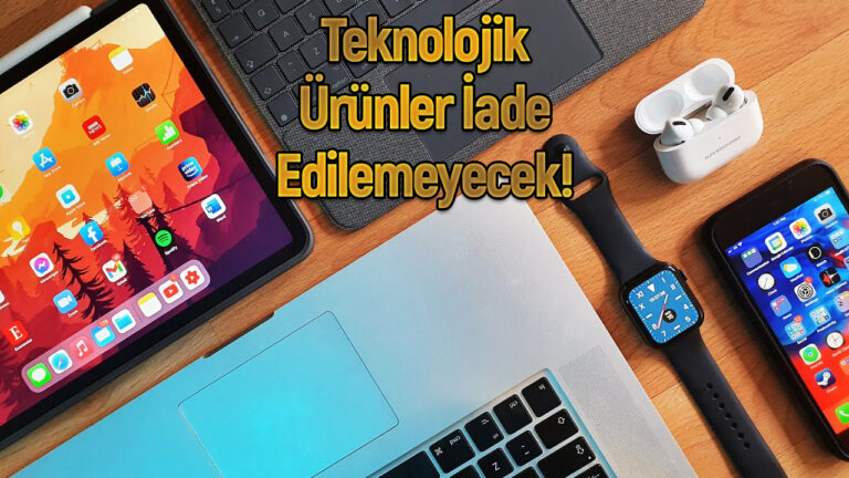 Resmi Gazete’de yayınlandı! Teknolojik ürünlere iade kısıtlaması