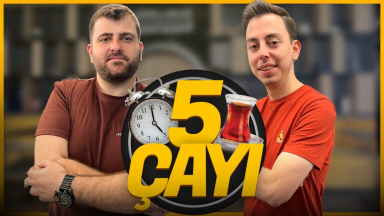 Teknoloji gündemini 5 Çayı’nda konuşuyoruz!