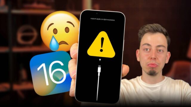 iOS 16 kurduğumuz telefon çöktü! 600 GB veri çöpe mi gitti?
