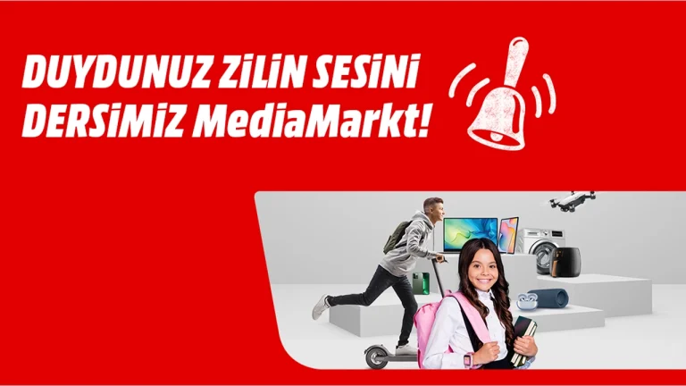 MediaMarkt’ta ‘Okula Dönüş’ kampanyası devam ediyor!