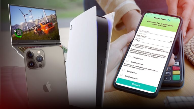 36 ay taksitle teknoloji alışverişi yapmak?