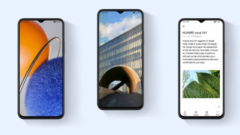 Bütçe dostu Huawei Nova Y61 tanıtıldı!