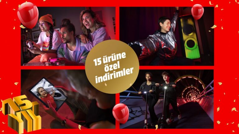 MediaMarkt’ta 15. yıl kutlamaları devam ediyor!