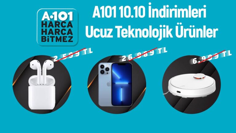 A101 10.10 indirimleri başladı: Uygun fiyatlı iPhone!