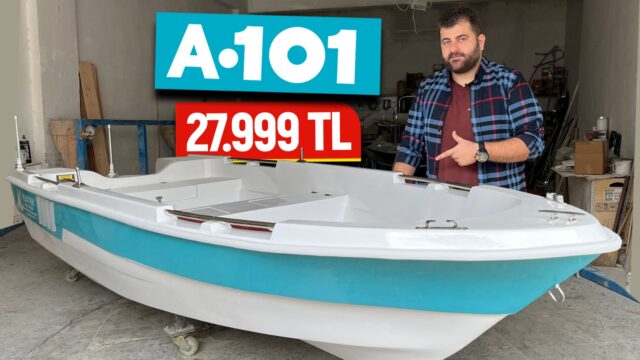 A101’de 27.999 TL’ye satılan tekneyi inceledik!