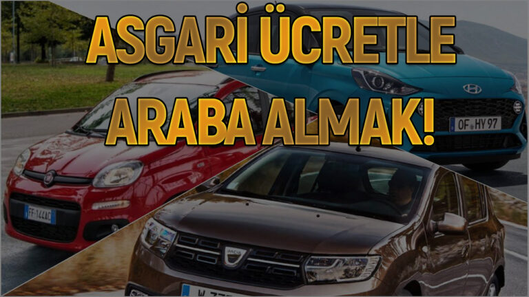 ABD, Avrupa vs Türkiye: Asgari ücretle otomobil almak!