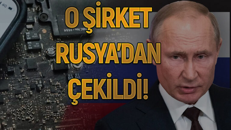 Bir şirket daha Rusya’dan çekildi! Ülke teknolojisi çökebilir