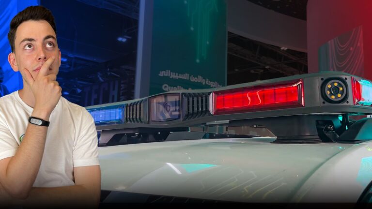 Dubai’de, polisin yerine tasarlanan akıllı lambaya baktık!
