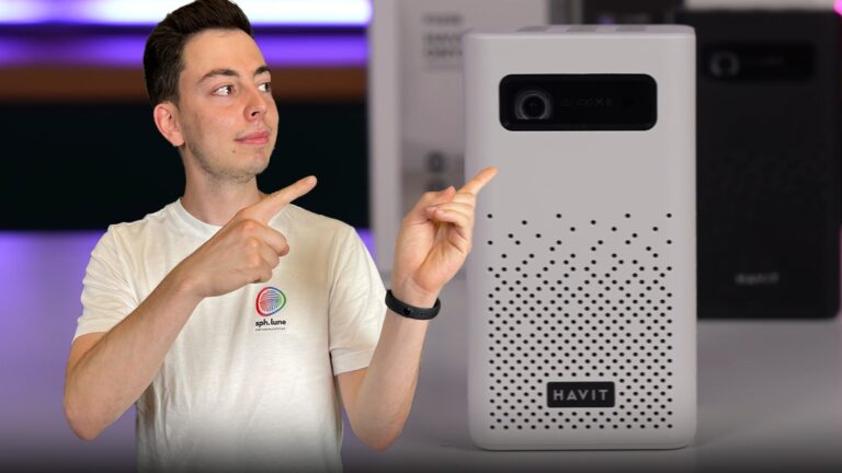 Havit Prime Onyx taşınabilir bataryalı projeksiyon cihazı inceleme!