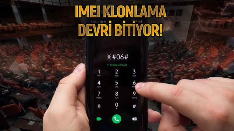 IMEI klonlama devri bitiyor! Kanun teklifi TBMM’de!