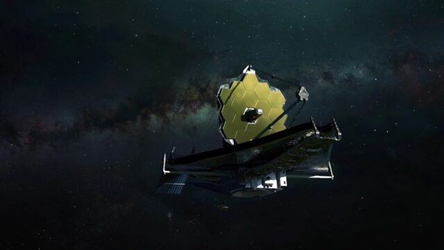 James Webb, 11.5 milyar yıllık gökkuşağı düğümü görüntüledi
