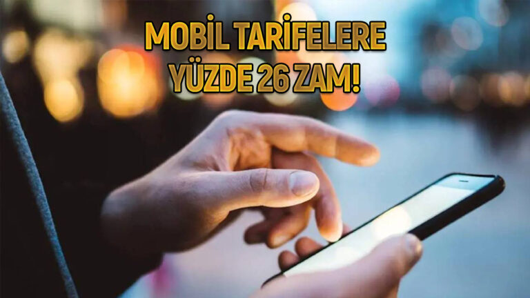 BTK açıkladı: Mobil tarifelere zam geldi!