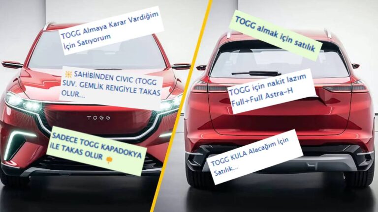 Togg sarı siteyi salladı! 2. el piyasası hareketlendi mi?