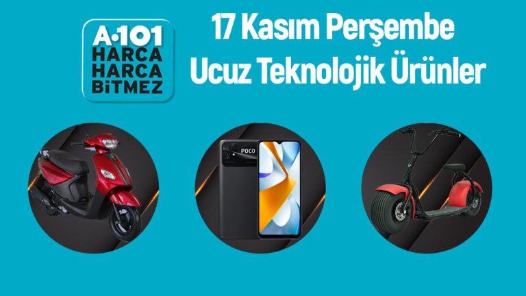 Bu Perşembe A101’e gelecek teknolojik ürünler!