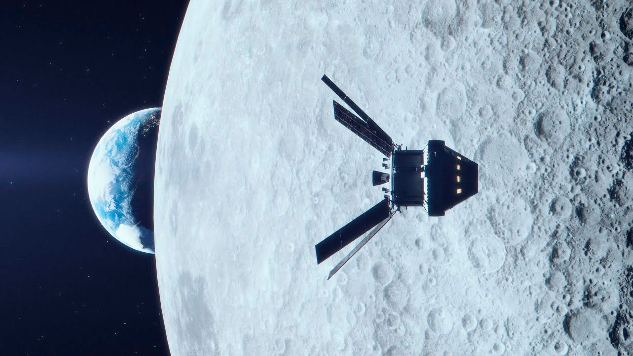 Orion aracı yakaladı Ay ve Dünya tek karede!