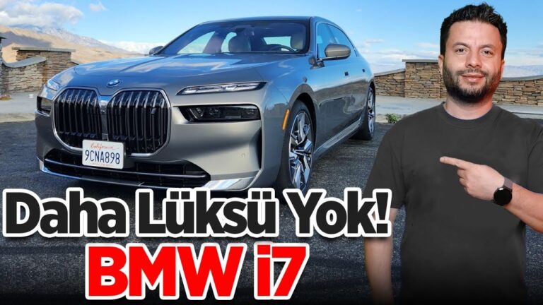 BMW i7’yi test ettik! Yok böyle bir canavar