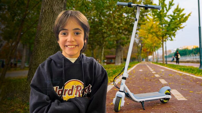 Çocuklar için üretilen Ninebot Scooter inceleme!