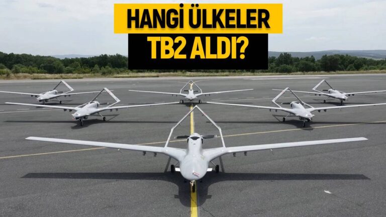 Tüm dünyadaki Bayraktar TB2 sayısı! Hangi ülkeler aldı? [Aralık-2022]