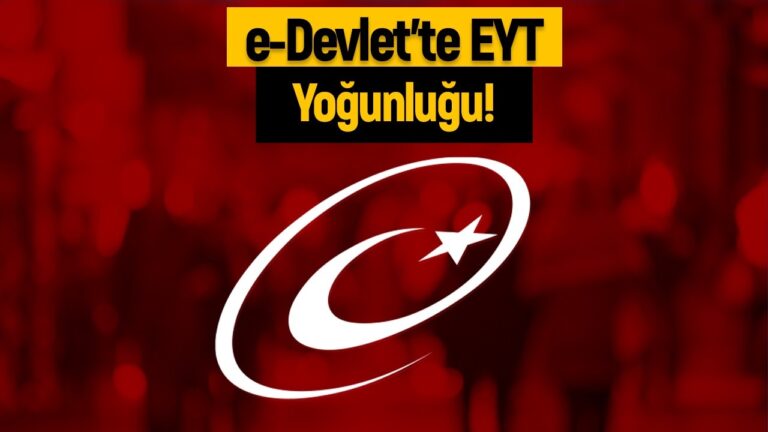 e-devlet çöktü