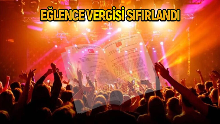 Resmi Gazete’de yayınlandı! Eğlence vergileri kalktı