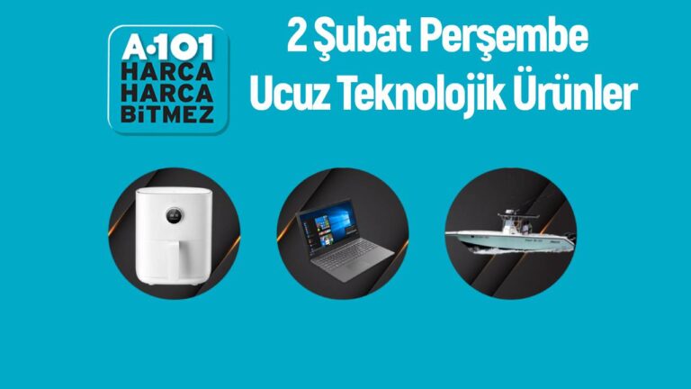 Bu Perşembe A101’e gelen teknolojik ürünler!