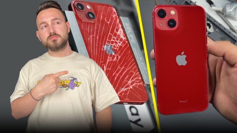 Samet’in kırdığı iPhone 13’ü tamir ettik!