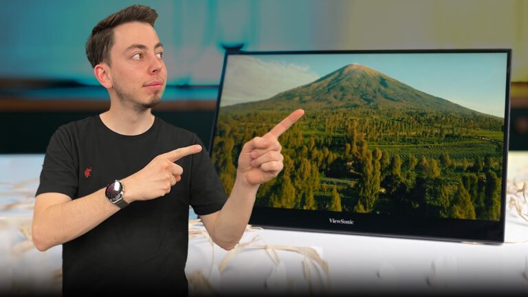 ViewSonic TD1655 taşınabilir monitör inceleme!