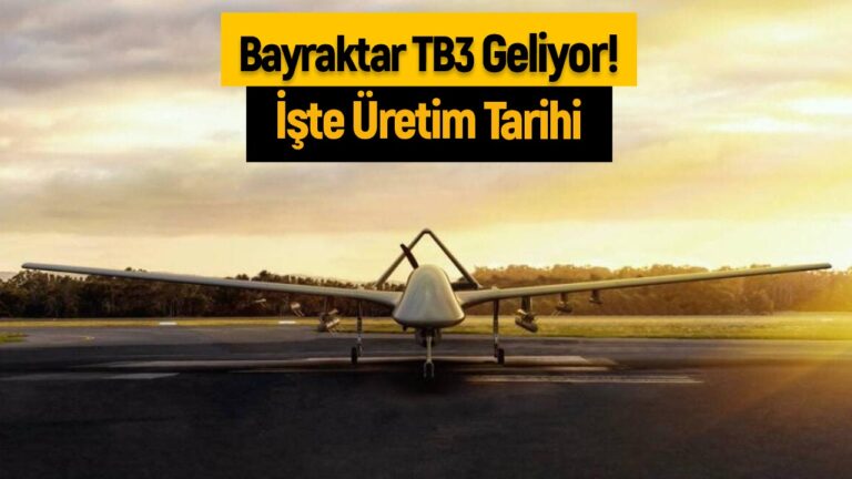 TCG Anadolu’dan kalkacak: Bayraktar TB3 uçuş ve üretim tarihi açıklandı!