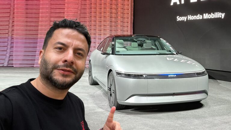 Sony ve Honda’nın otomobili Afeela’ya bindim!