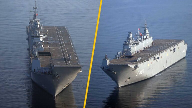 Bayraktar TB3 ve Kızılelma, TCG Anadolu Gemisi pistinde!