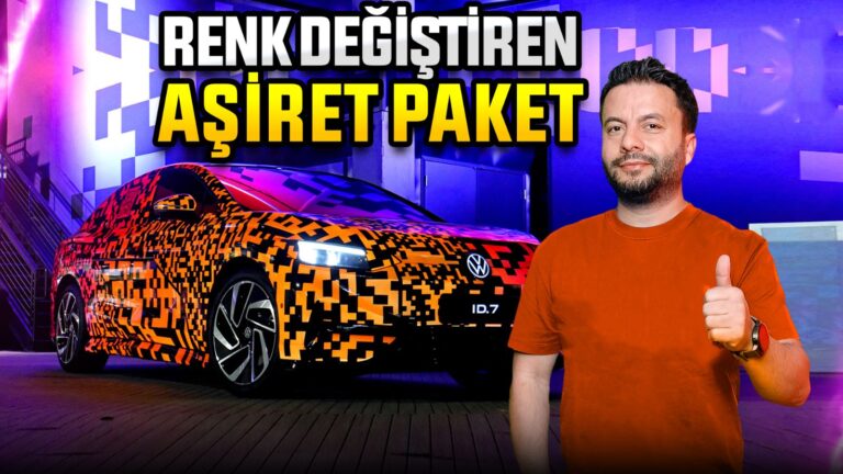 Volkswagen’den elektrikli sedan ID.7!