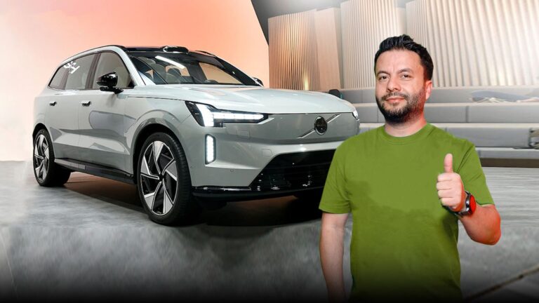 7 kişilik elektrikli SUV:  VOLVO EX90!