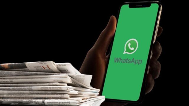 This too happened!  WhatsApp enters the news world
