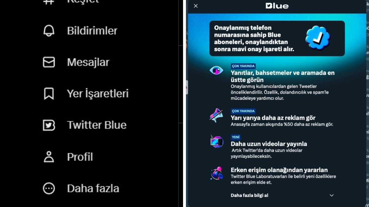 Twitter Blue aboneliği Türkiye'de gözüktü!
