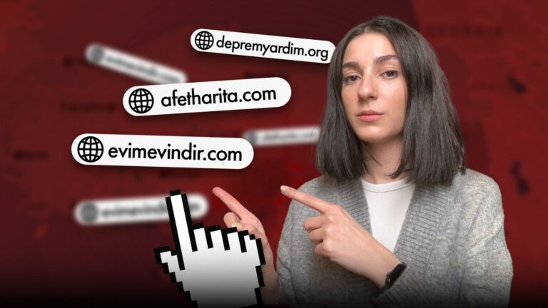 Deprem sonrasında kullanılabilecek siteler!