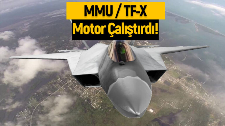 Hürjet’in ardından Milli Muharip Uçak da motor çalıştırdı!