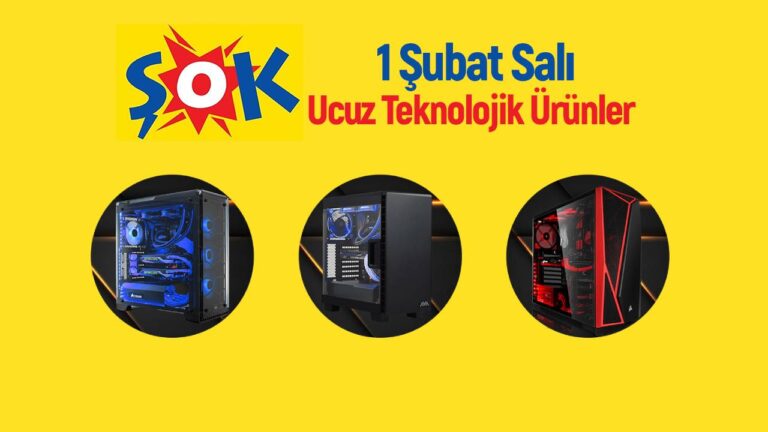 Şok’ta bugün: Fiyat/performans oyuncu bilgisayarları!