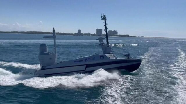 Yerli silahlı insansız deniz aracı Marlin’den KUZGUN-KY Füzesi atışı yapıldı!