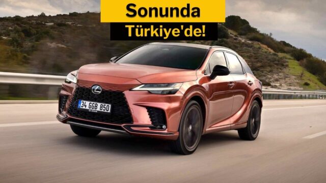 Lexus RX SUV serisi Türkiye’de: Fiyat listesi ve özellikleri!