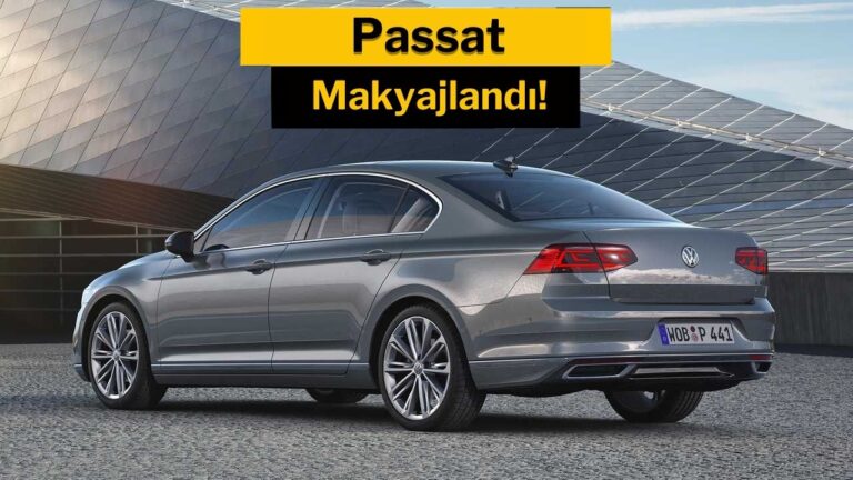 2024 yeni Volkswagen Passat ortaya çıktı!