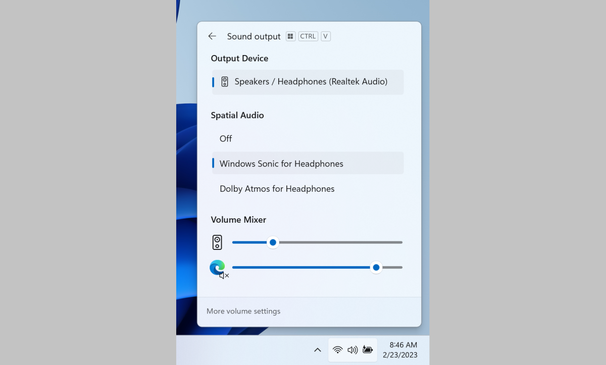 Volume control will become easier in Windows 11!