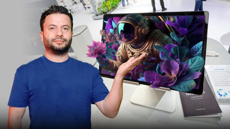 Gözlüksüz 3D tablet! ZTE Nubia Pad 3D elimizde!