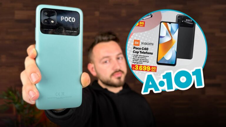 A101’de 3.700 TL’ye satılan POCO C40 inceleme!