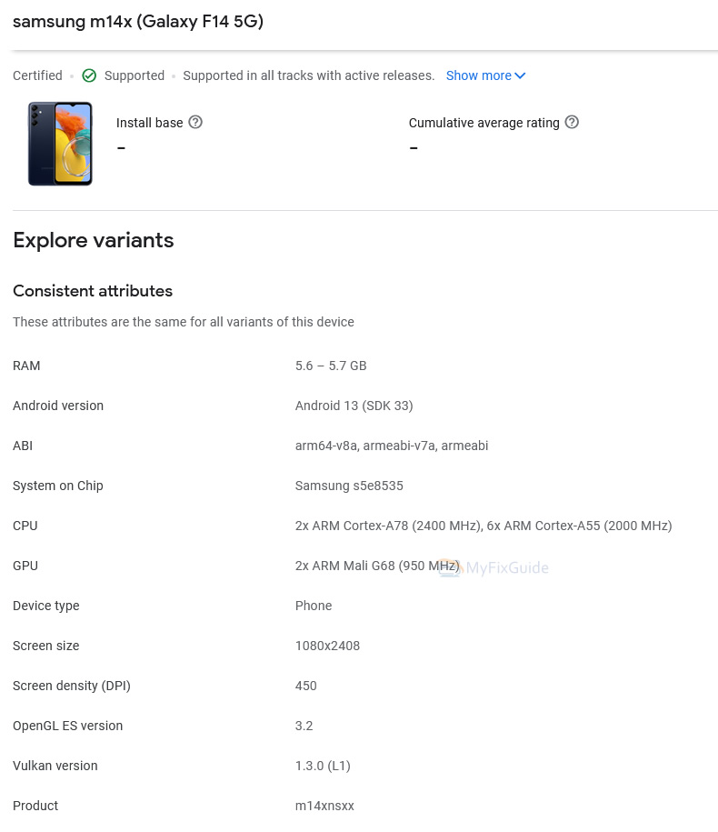 Uygun fiyatlı Galaxy F14 5G'nin özellikleri ortaya çıktı!