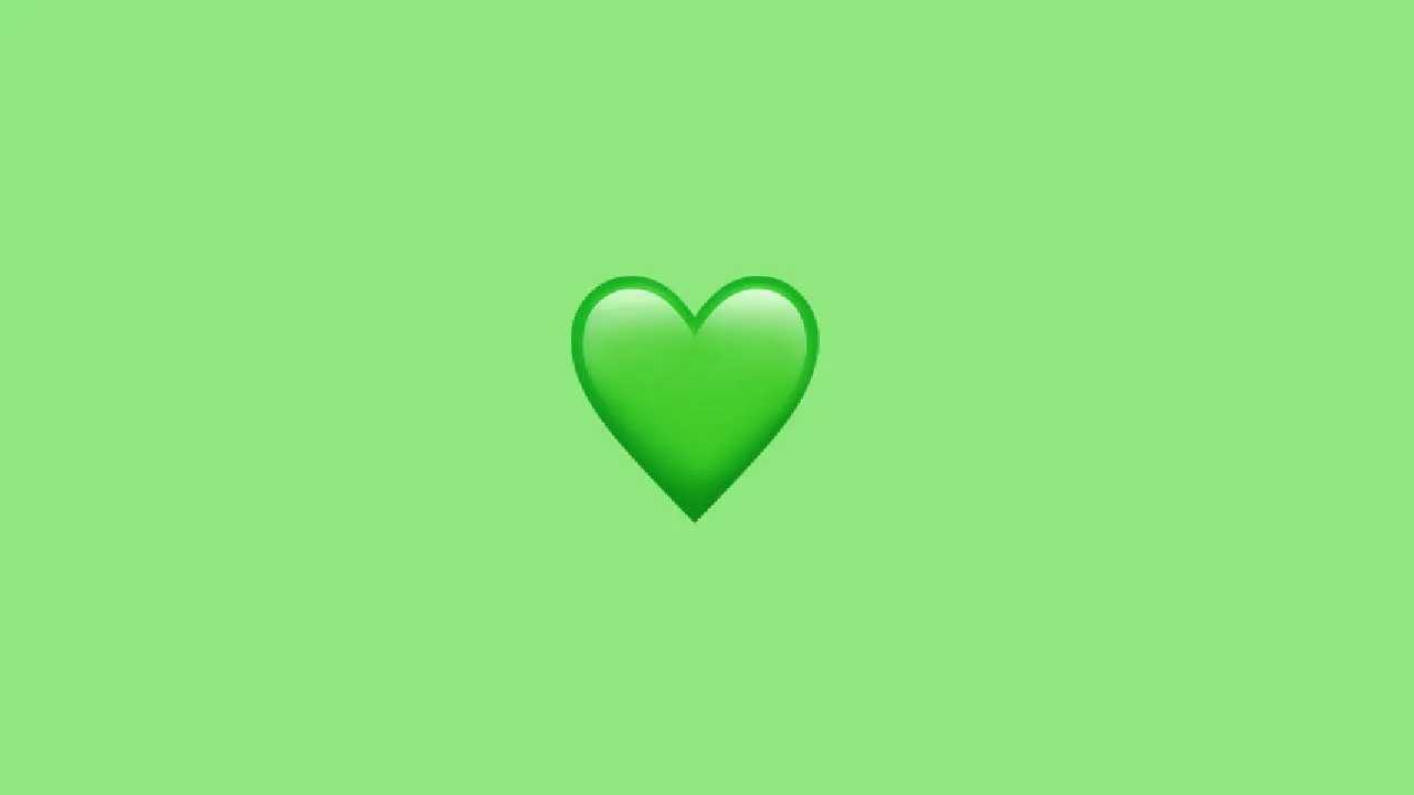 Yeşil kalp emoji anlamı  