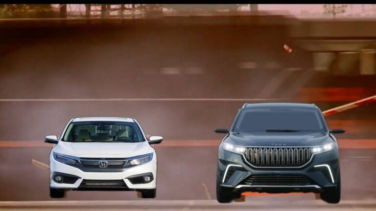 Togg T10X vs Honda Civic: Yarış sahnelerini aratmayan video!