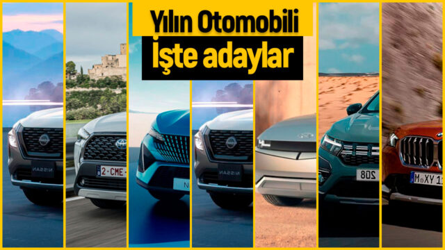 Türkiye’de Yılın Otomobili için finalistler belli oldu!