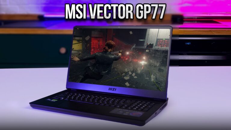 RTX 4070’li ısınmayan oyun bilgisayarı MSI Vector GP77 inceleme!